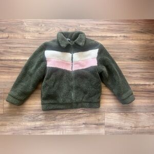 Wonder nation - Girls Plush Bomber Jacket size XL (14-16)